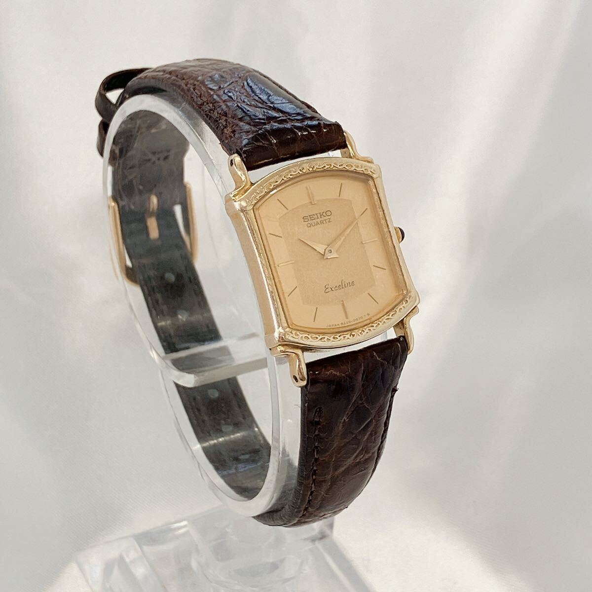 2025年新作アイテムが続々登場 ☆1円スタート☆ 8420 エクセリーヌ セイコー Exceline SEIKO エクセリーヌ