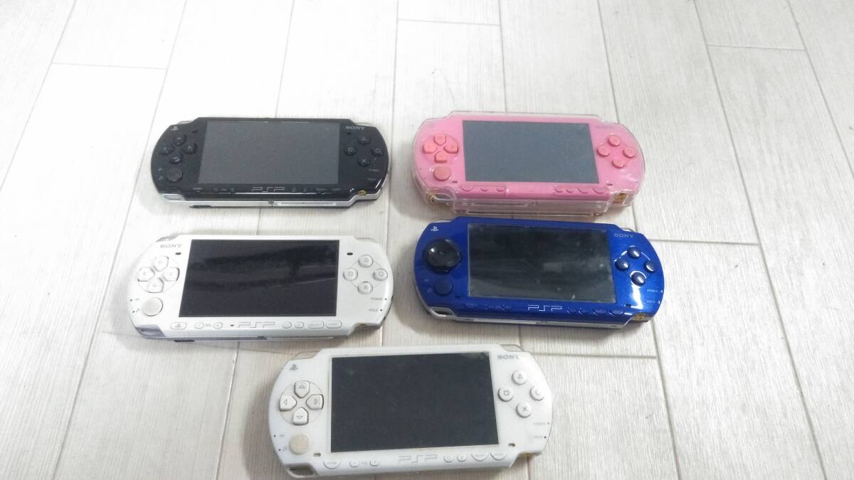 SONY ソニー PSP 本体 PSP-1000/PSP-3000/PSP-2000 5台セット SONY ソニー PSP 本体 PSP-1000/PSP-3000/PSP-2000 5台セット