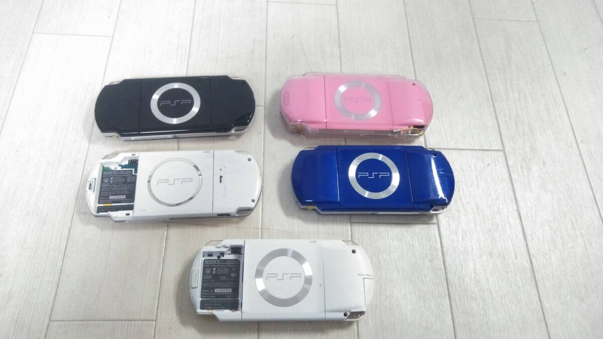 SONY ソニー PSP 本体 PSP-1000/PSP-3000/PSP-2000 5台セット SONY ソニー PSP 本体 PSP-1000/PSP-3000/PSP-2000 5台セット