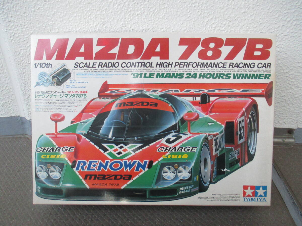 タミヤ 1/10スケール レナウン・チャージ・マツダ 787B ル タミヤ 1/10スケール レナウン・チャージ・マツダ 787B ル
