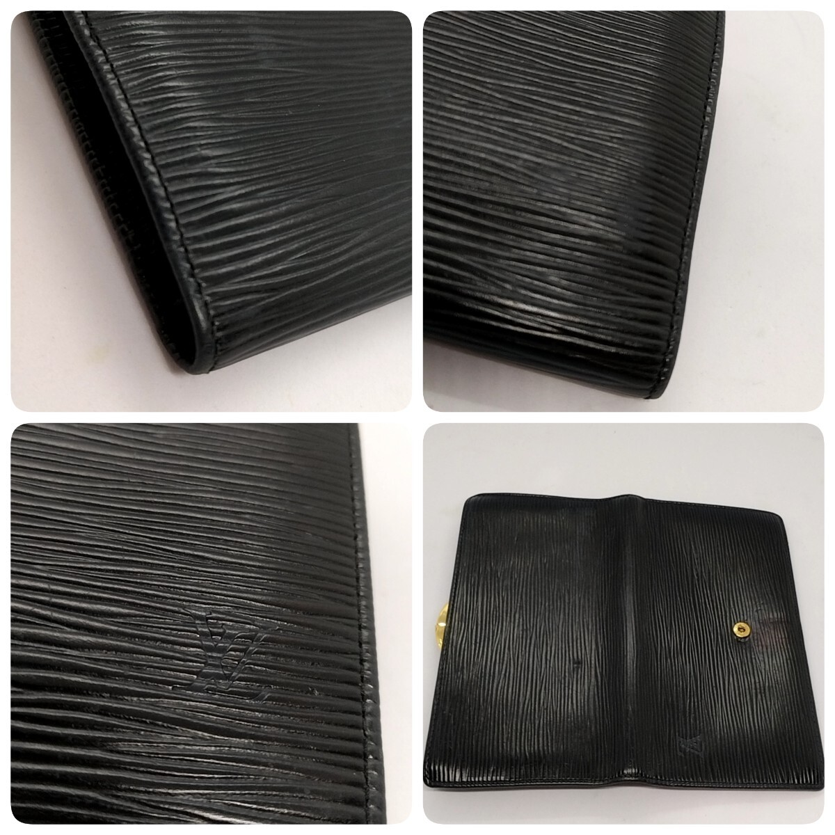 良品】ルイヴィトン エピ コンチネンタル ヴィエノワ がま口 二 良品】ルイヴィトン エピ コンチネンタル ヴィエノワ がま口 二
