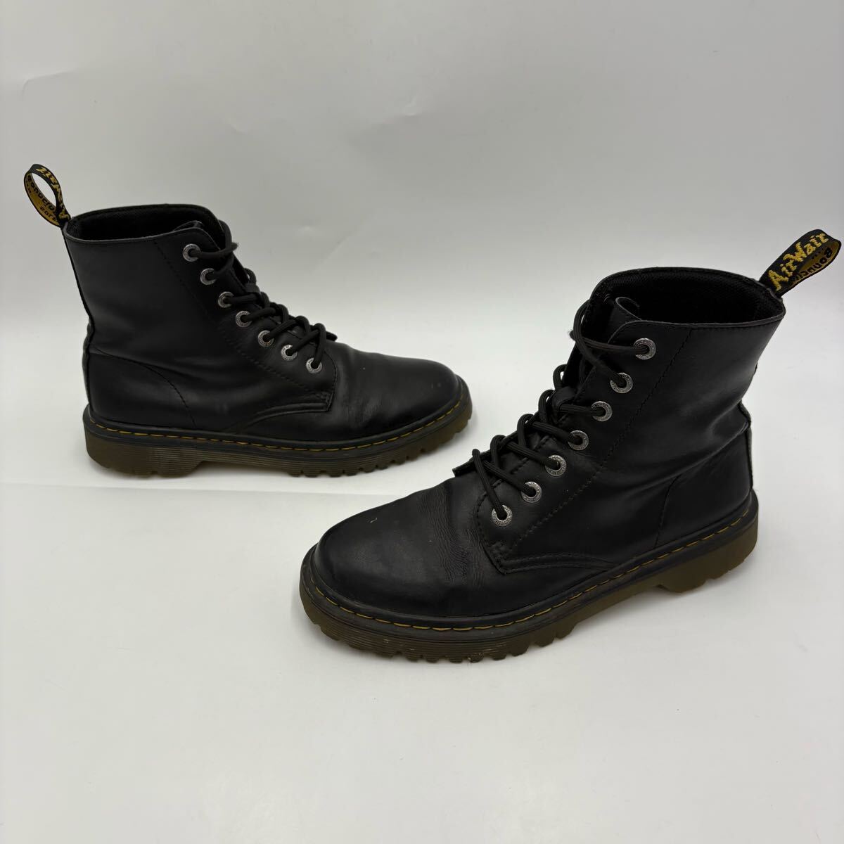 C □ 極上レザー使用 '人気 イエローステッチ' Dr.Martens C □ 極上レザー使用 '人気 イエローステッチ' Dr.Martens