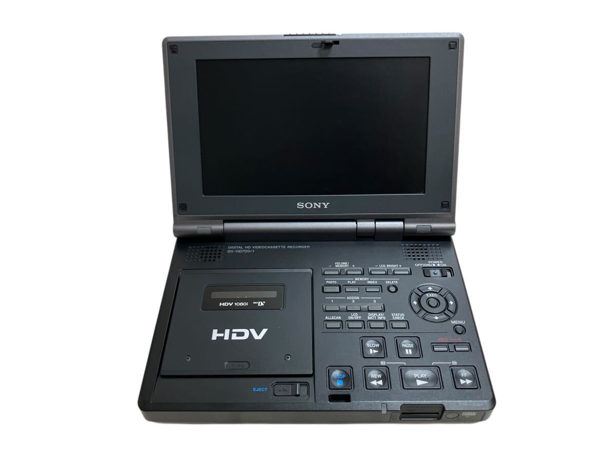 現状品 簡易動確のみ ソニー SONY GV-HD700/1 デジタルHDビデオ 現状品 簡易動確のみ ソニー SONY GV-HD700/1 デジタルHDビデオ