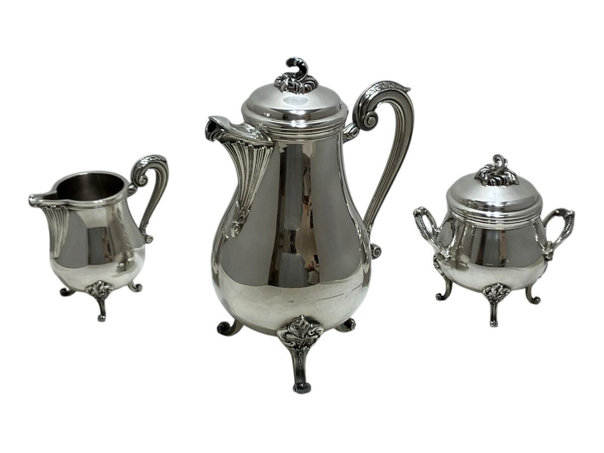鑑定済み クリストフル CHRISTOFLE マルリー コーヒーポット 鑑定済み クリストフル CHRISTOFLE マルリー コーヒーポット