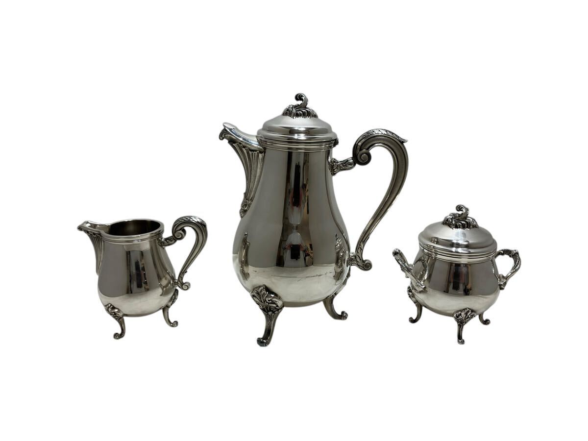 鑑定済み クリストフル CHRISTOFLE マルリー コーヒーポット 鑑定済み クリストフル CHRISTOFLE マルリー コーヒーポット