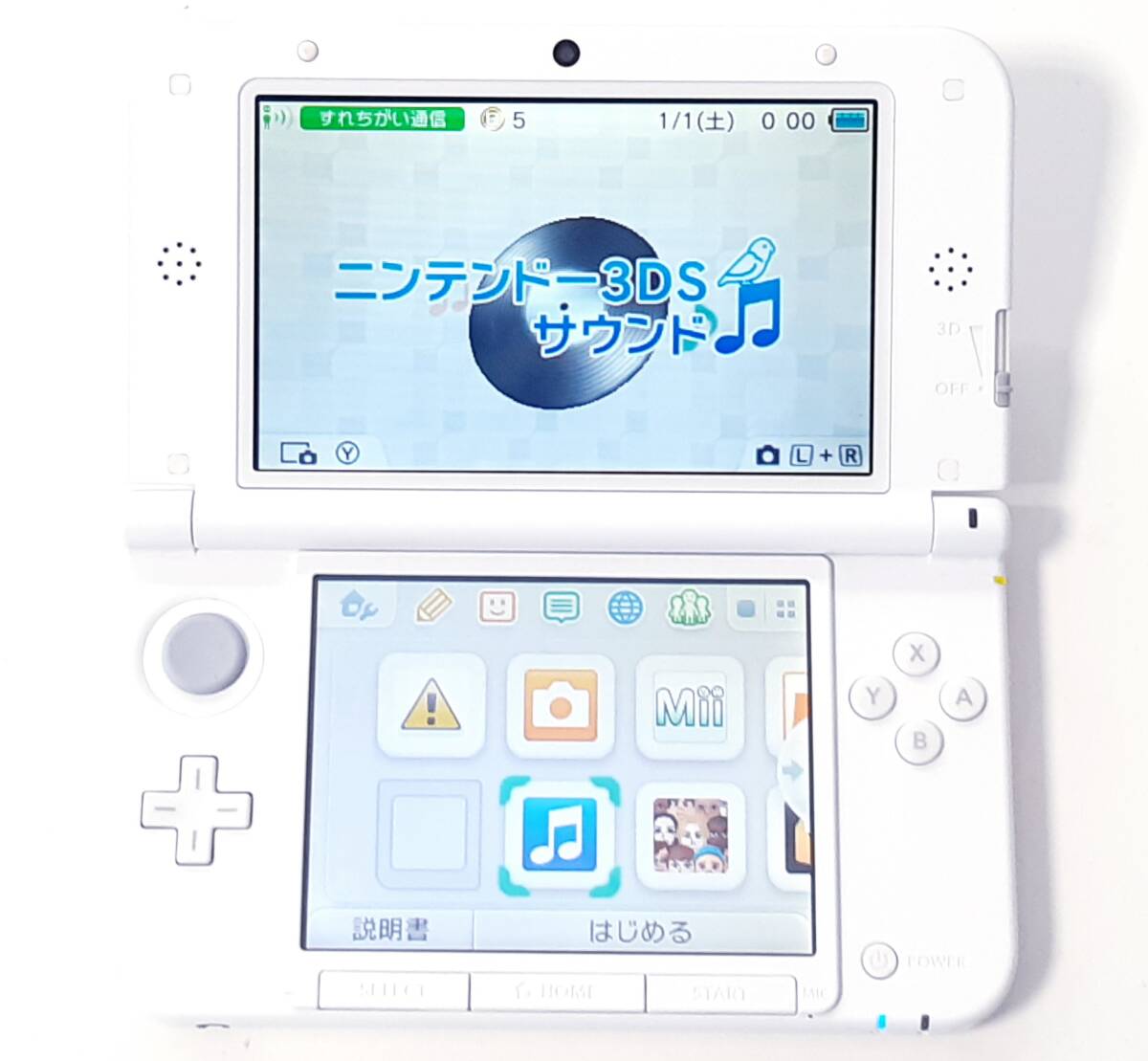 動作確認済み】《即決有り》Nintendo 任天堂 3DSLLホワイト 動作確認済み】《即決有り》Nintendo 任天堂 3DSLLホワイト