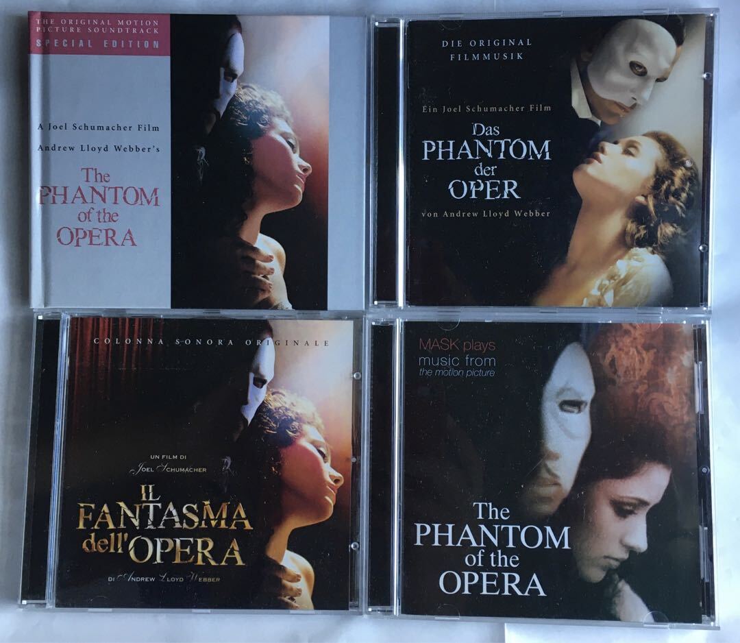 オペラ座の怪人 CD ミュージカル舞台&映画 12種セット 劇団四季 オペラ座の怪人 CD ミュージカル舞台&映画 12種セット 劇団四季