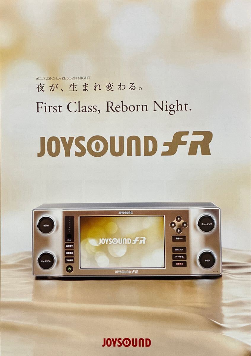 [ Flyer ]JOYSOUND fR / Joy звук 