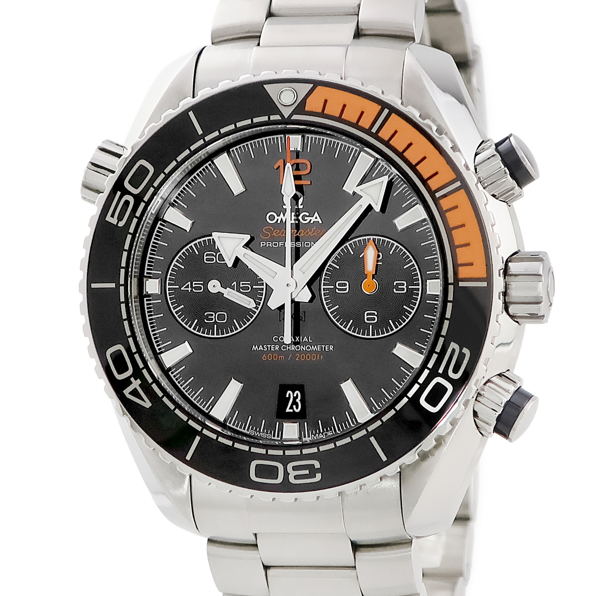 【3年保証】 オメガ シーマスター プラネットオーシャン 600M CO-AXIAL クロノグラフ 215.30.46.51.01.002 デイト 自動巻き メンズ 腕時計_画像1