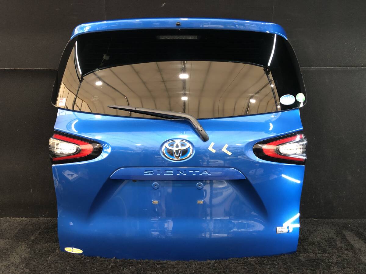 シエンタ ハイブリッド NHP170 NSP170 NCP170 バックドア リアゲート 67005-52E60 8T7 コバルトブルーメタリック 2018年 866081