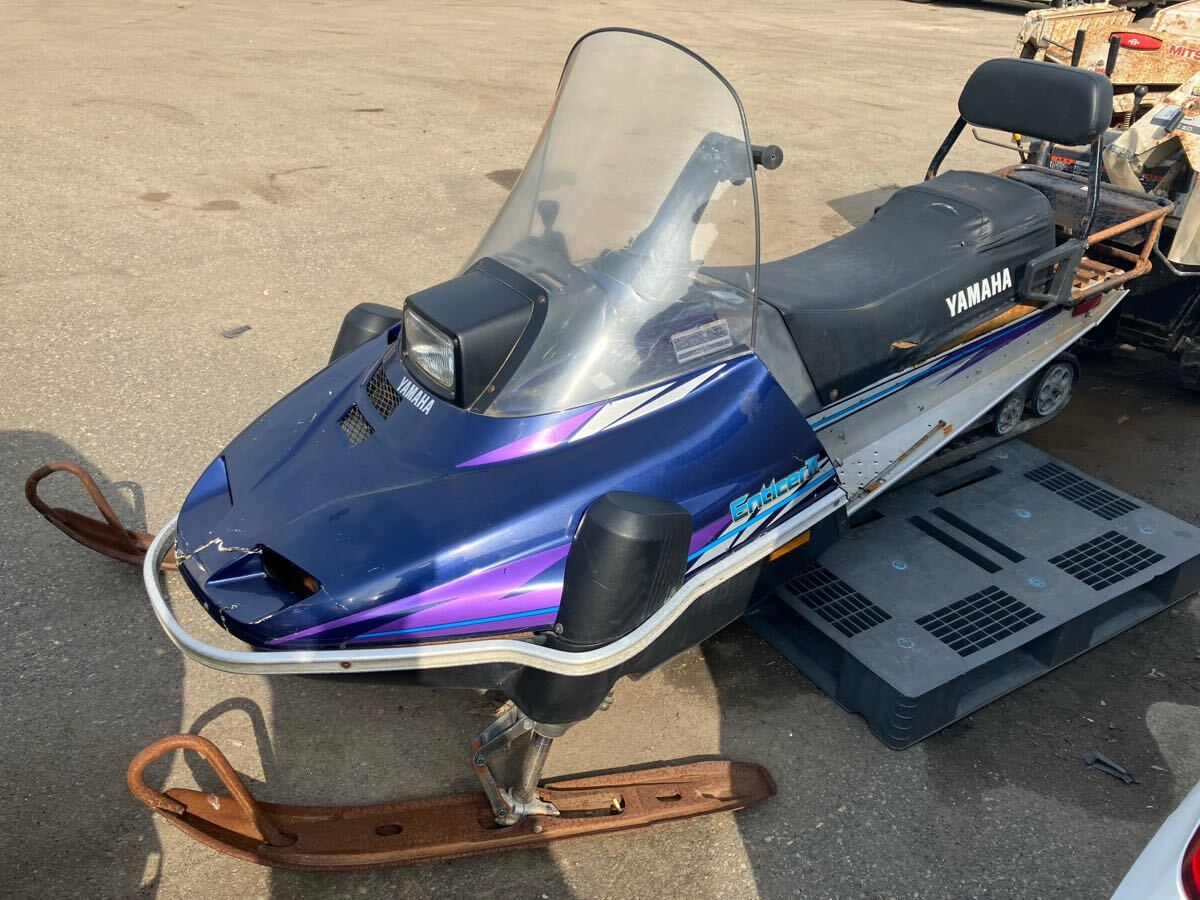 スノーモービル ヤマハ EnticerⅡ ET410 セル始動 リバース付 スノーモービル ヤマハ EnticerⅡ ET410 セル始動 リバース付