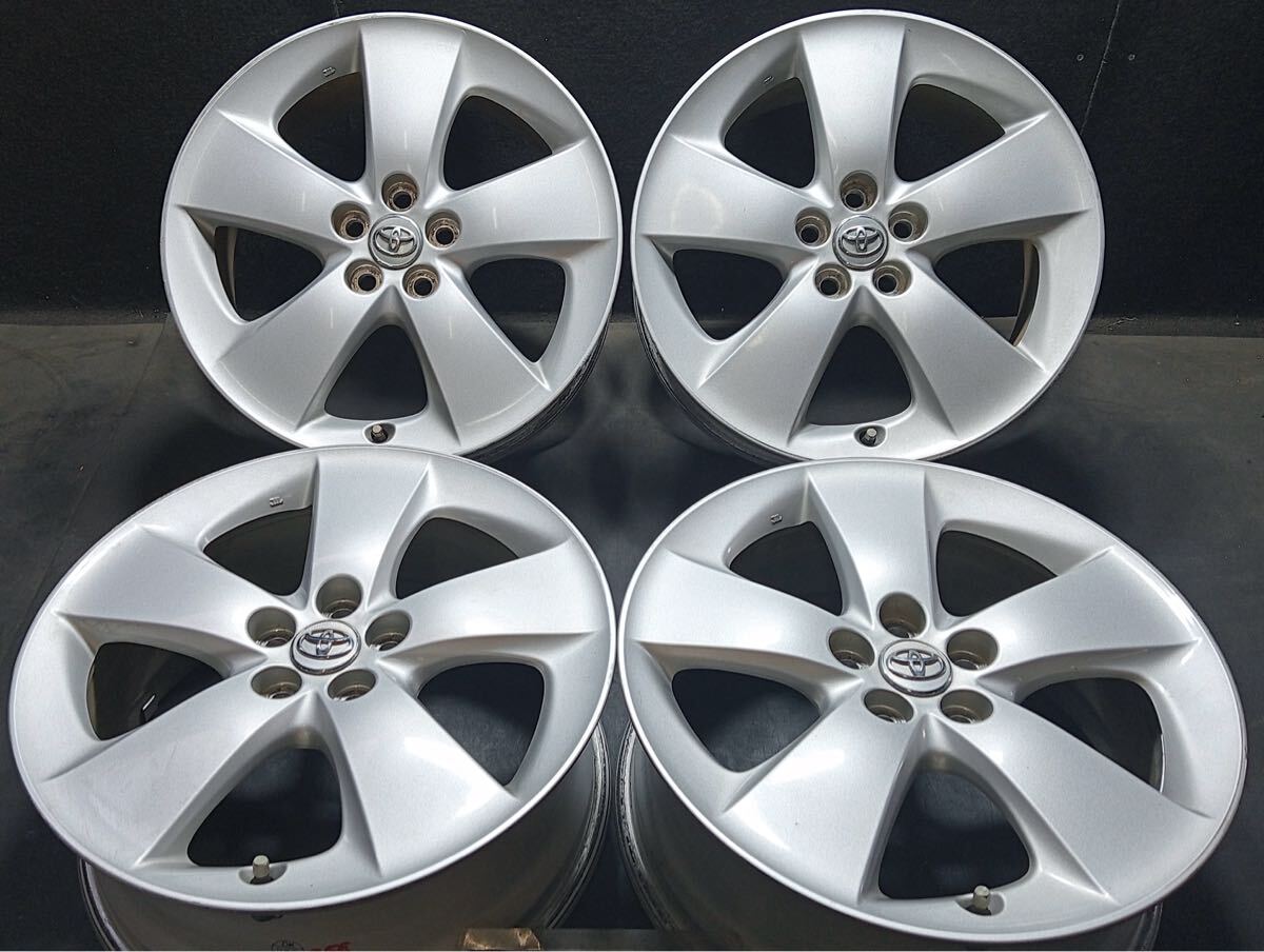トヨタ 30プリウス ツーリングホイールセット 17インチPCD100 7J トヨタ 30プリウス ツーリングホイールセット 17インチPCD100 7J