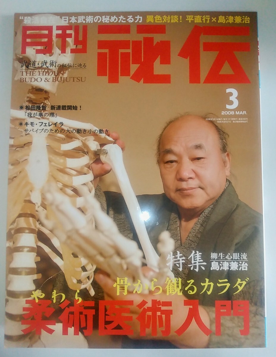 激レア本 絶版 当時物 雑誌 月刊秘伝 2008年3月号 武道・武術の 激レア本 絶版 当時物 雑誌 月刊秘伝 2008年3月号 武道・武術の