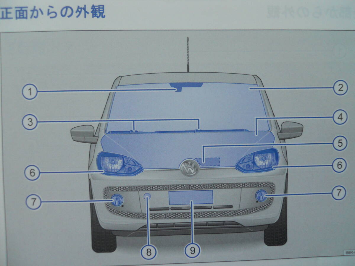 ◆ＶＷ ｕｐ！ (AACHY) 取扱説明書 前期 ケース付き 美品 売切り★