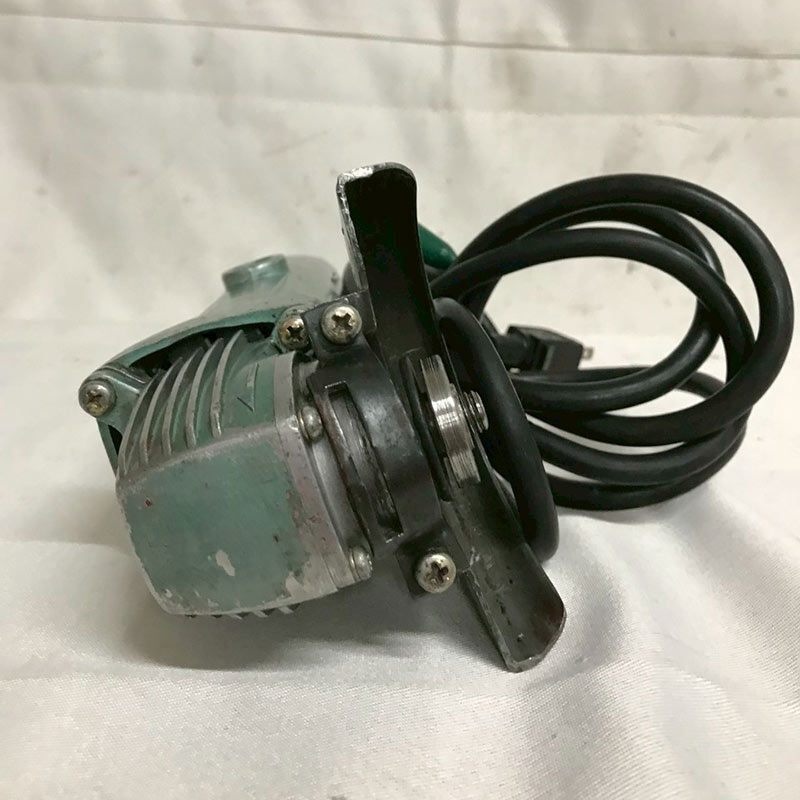 【北見市発】ヒタチ HITACHI 日立 100㎜電気ディスクグラインダ G10SB 1987年製 シルバー 電動工具 DIY 金属 研磨 切断_画像5