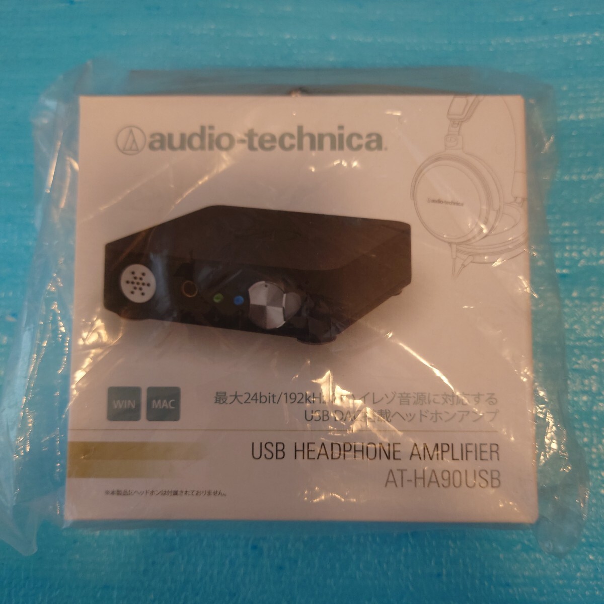 [ нераспечатанный не использовался ] Audio Technica производства наушники усилитель AT-HA90USB
