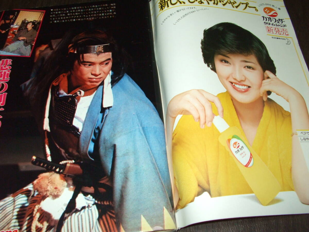 週刊明星1977年36号◇表紙=沢田研二&岡田奈々/グラフ特集=ピンク 週刊明星1977年36号◇表紙=沢田研二&岡田奈々/グラフ特集=ピンク