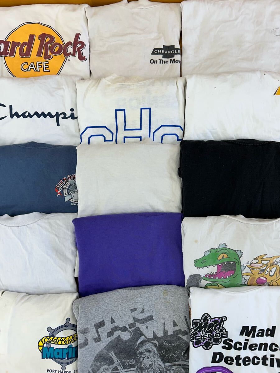 ① 古着卸 USA 半袖 Tシャツ 25枚 セット まとめ売り 1円 ① 古着卸 USA 半袖 Tシャツ 25枚 セット まとめ売り 1円