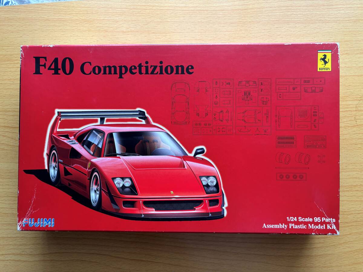 Fujimi Model 1/24 Scale Ferrari F40 LM Plastic Model Kit | eBay