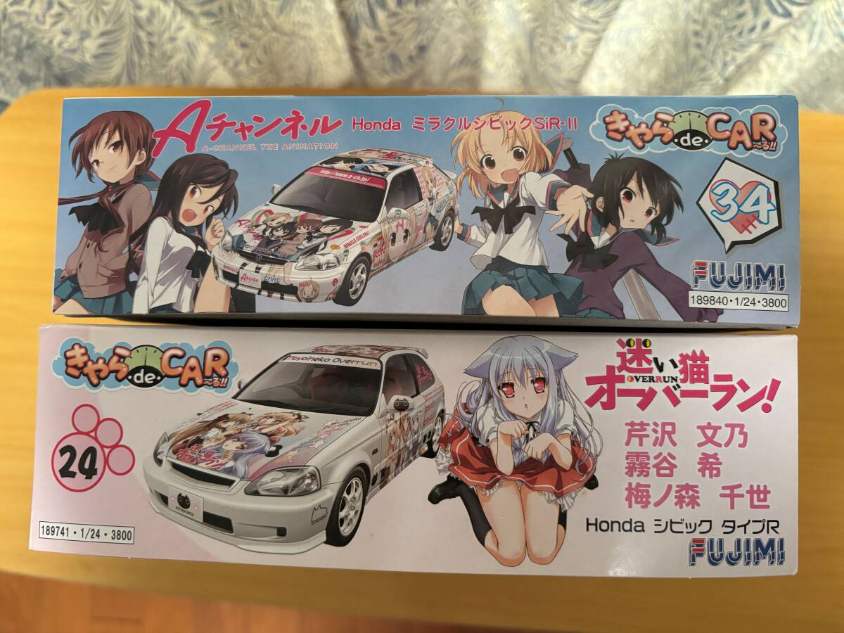 Yahoo!オークション - フジミ1/24 きゃら.de.CAR～る シリーズ 2