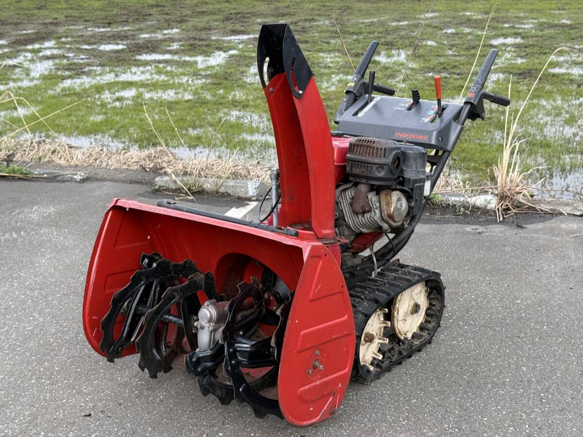 ジャンク] 青森発 ホンダ 除雪機 HS870 スノーラ 8馬力 HST 始動