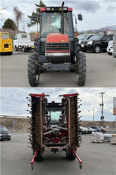 青森発 三菱 トラクター MT620 PALCEED GZ MT72A 始動OK 62馬力