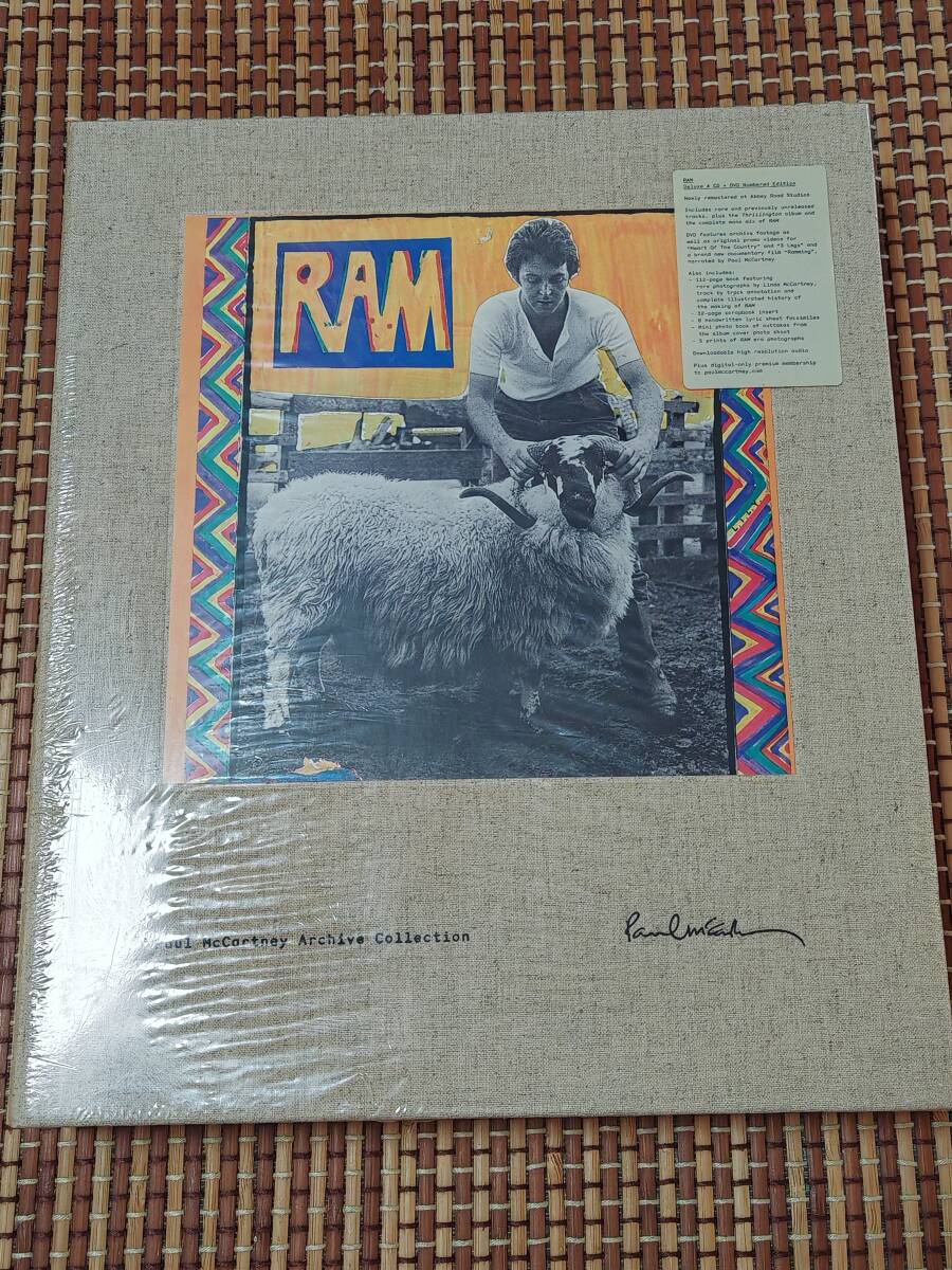 【シールド未開(kāi)封品?輸入盤】PAUL McCARTNEY 「RAM (DELUXE EDITION BOX SET) 」NUMBERED EDITION：NO.28336 ※4CD+1DVD＋DOWNLOAD