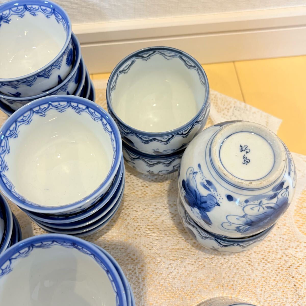 有田焼 美濃焼 唐子 湯呑 染付 皿 小鉢 長角皿 蓋付茶碗蒸し 卵 有田焼 美濃焼 唐子 湯呑 染付 皿 小鉢 長角皿 蓋付茶碗蒸し 卵