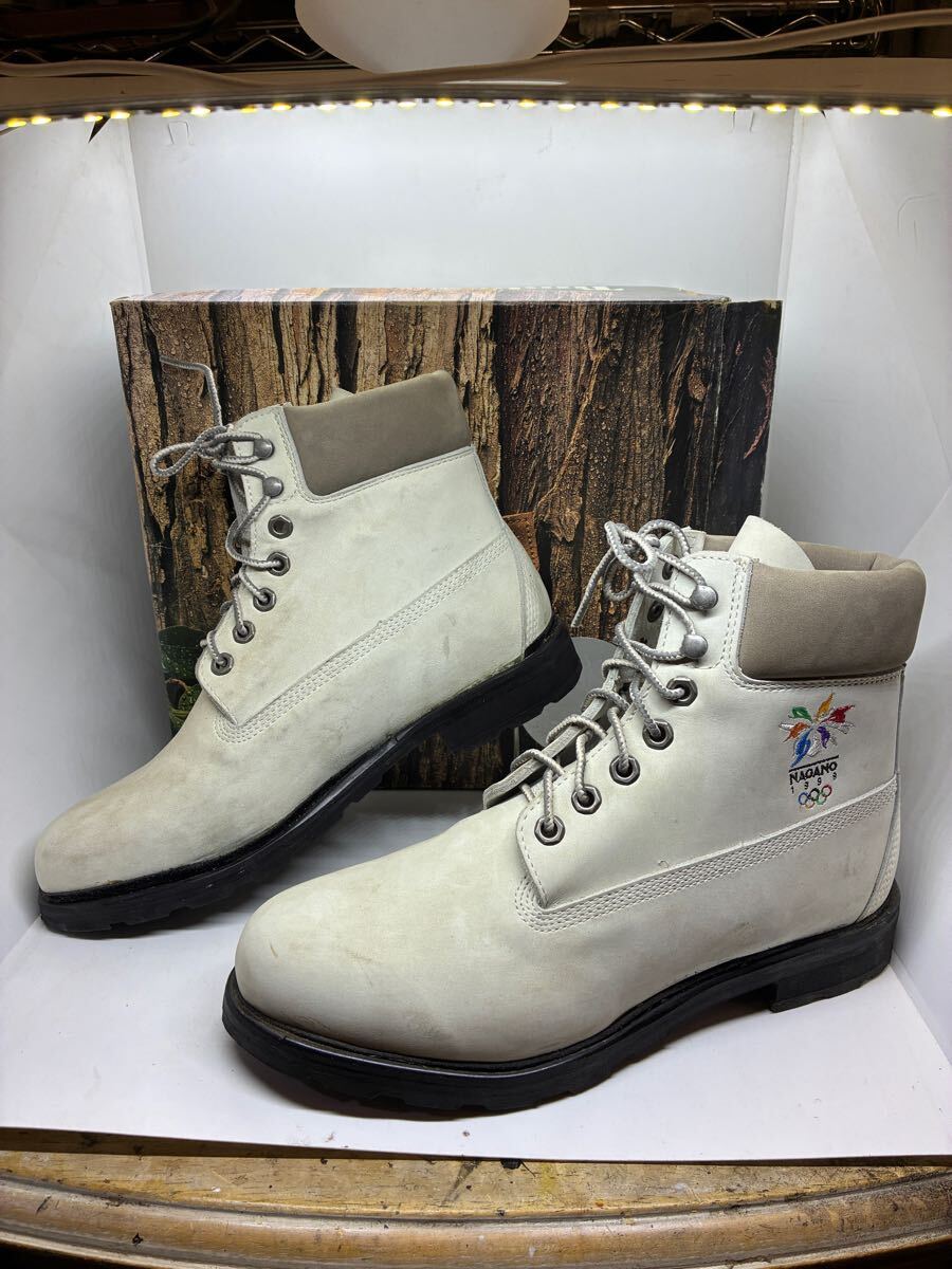 貴重　timberland ティンバーランド　長野五輪　限定　27cm ソール張り替え済み ブーツ