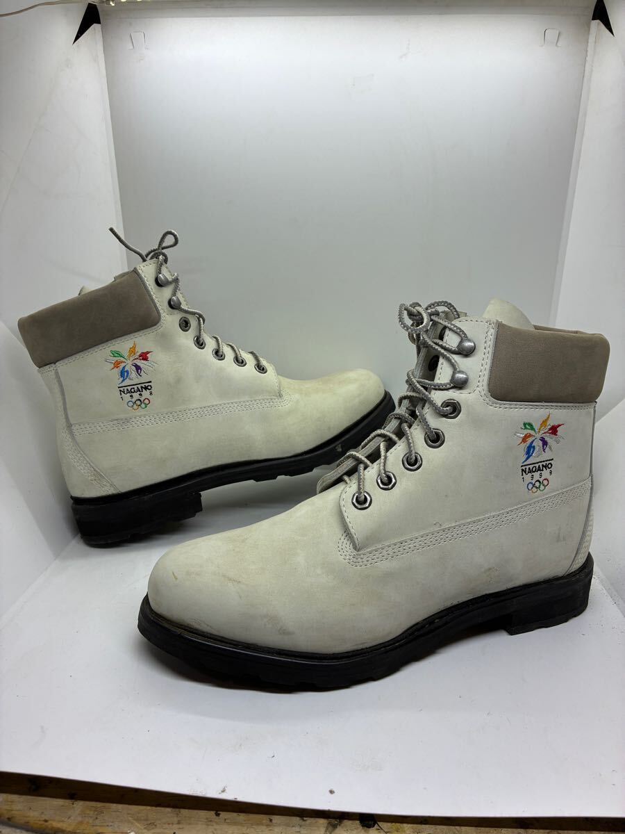貴重　timberland ティンバーランド　長野五輪　限定　27cm ソール張り替え済み ブーツ