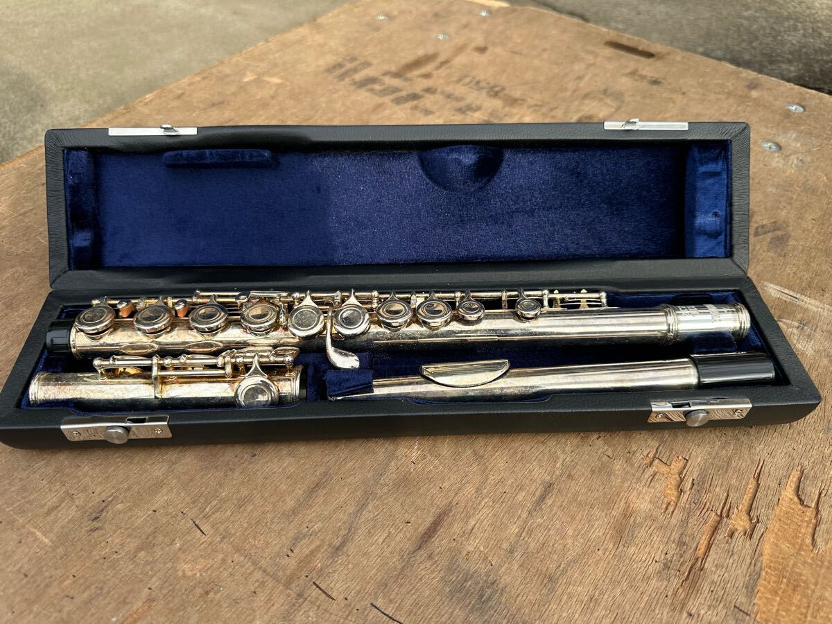 YAMAHA ヤマハ フルート YFL212 ag925 ケース付き 動作未確認 YAMAHA ヤマハ フルート YFL212 ag925 ケース付き 動作未確認