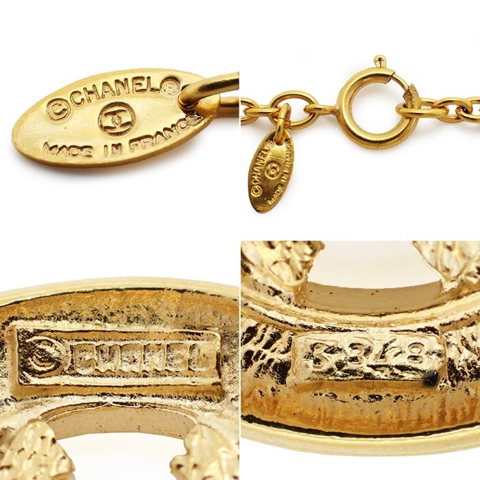 CHANEL シャネル GP 3848 ココマーク ラウンドデザイン