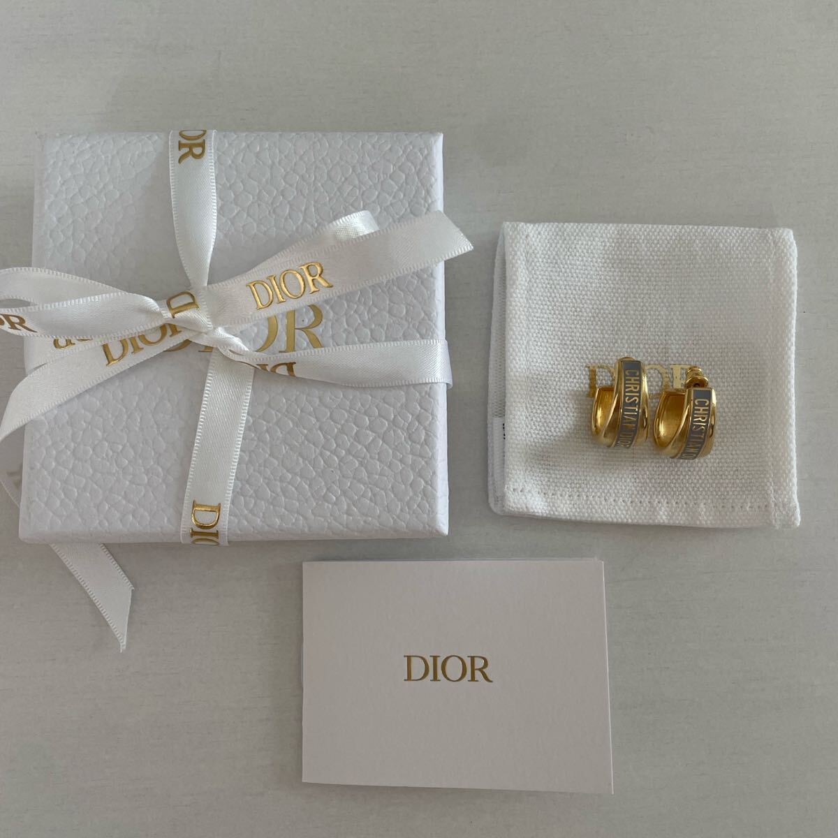 ディオール Dior Code ピアス ゴールド ブルー コードピアス ディオール Dior Code ピアス ゴールド ブルー コードピアス