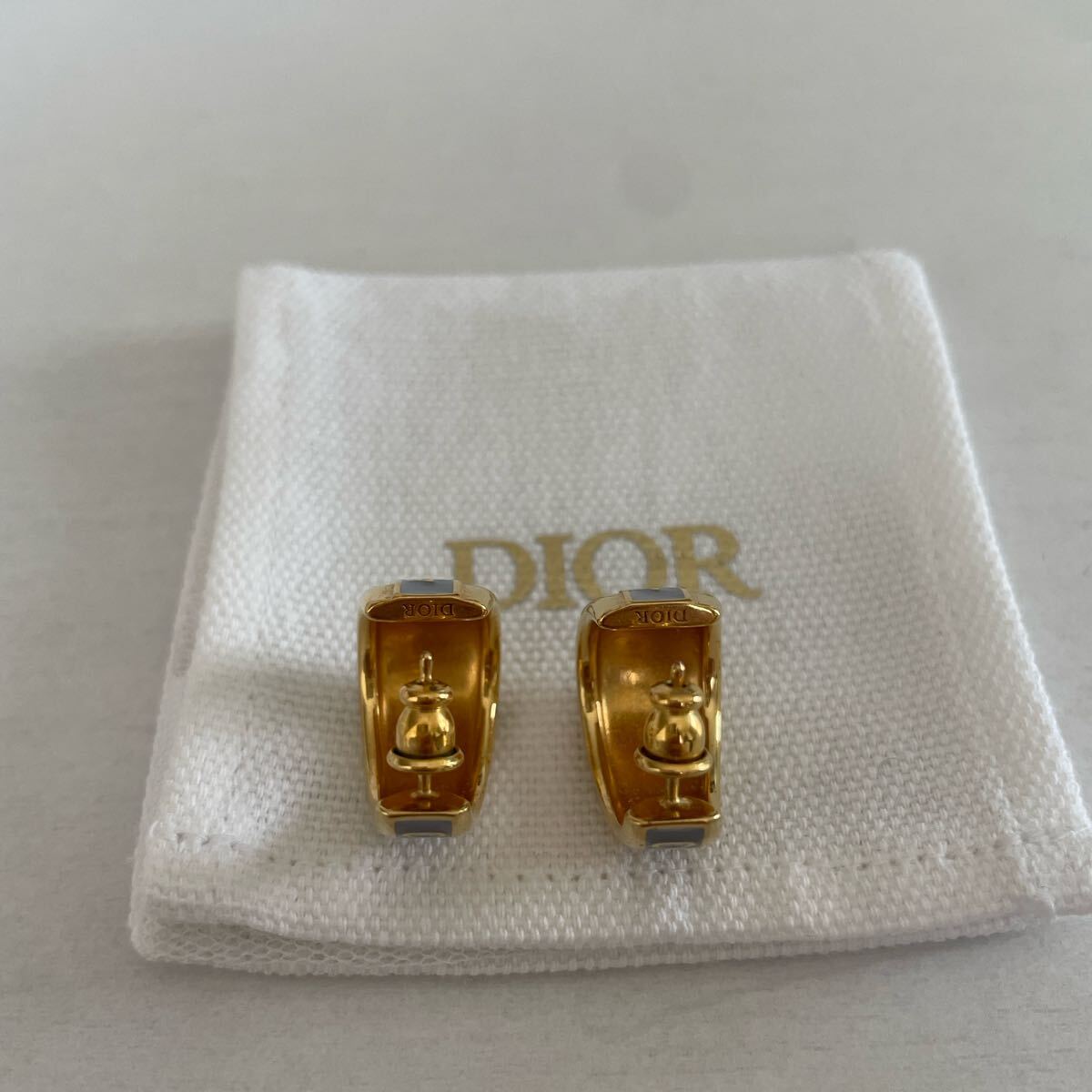 ディオール Dior Code ピアス ゴールド ブルー コードピアス ディオール Dior Code ピアス ゴールド ブルー コードピアス