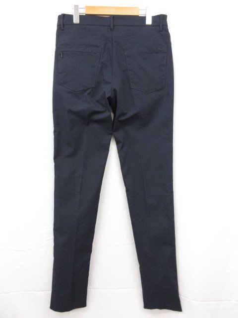 未使用 【インコテックス INCOTEX】 1T033R 4069Z 820 定価40150円 ストレッチ パンツ スラックス (メンズ) size52 ネイビー ◯3SLP0147◯_画像2