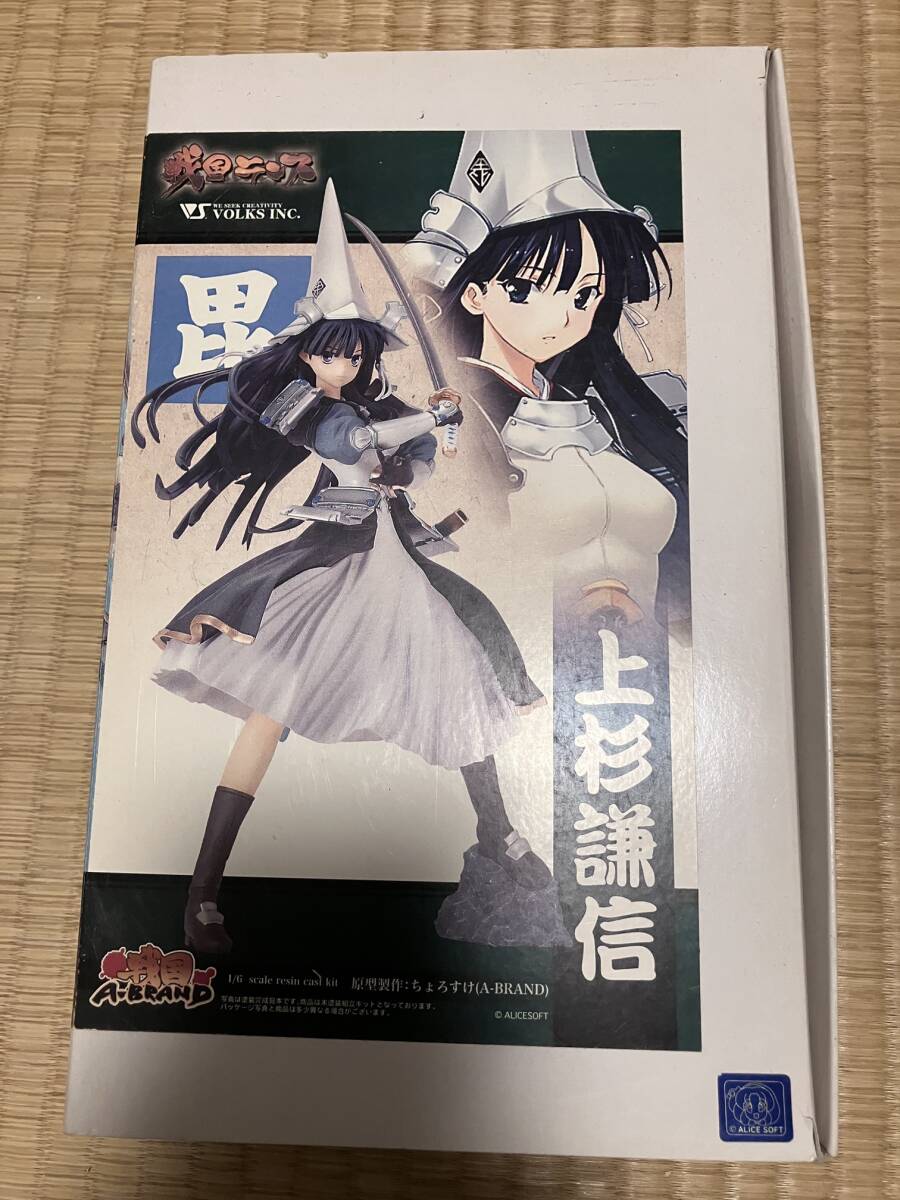手付品 ボークス A-Brand 戦国ランス 上杉謙信 ガレージキット 手付品 ボークス A-Brand 戦国ランス 上杉謙信 ガレージキット