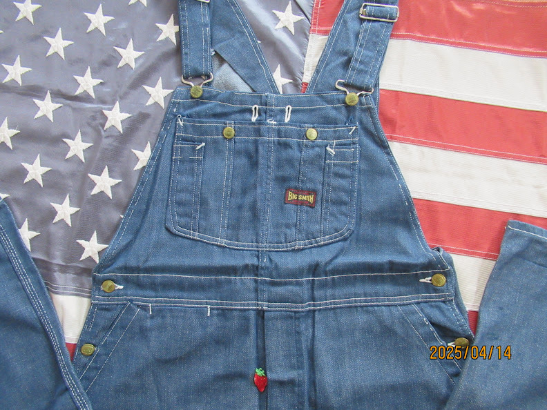 70's Vintage BIG SMITH 黒タグ Overalls SANFORIZED/ビック 70's Vintage BIG SMITH 黒タグ Overalls SANFORIZED/ビック