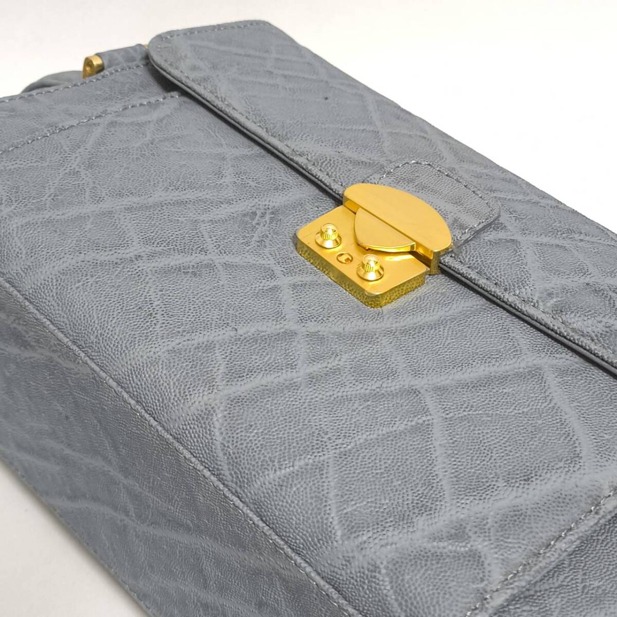 未使用品】エレファント(象革) セカンドバッグ ダブル 未使用品】エレファント(象革) セカンドバッグ ダブル