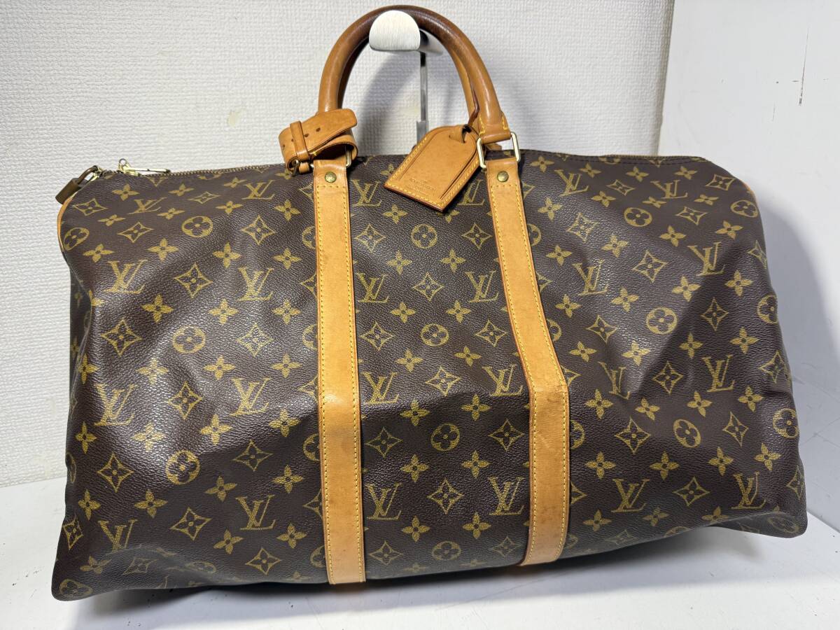 1円スタート 美品 LOUIS VUITTON ルイヴィトン キーポル45 1円スタート 美品 LOUIS VUITTON ルイヴィトン キーポル45