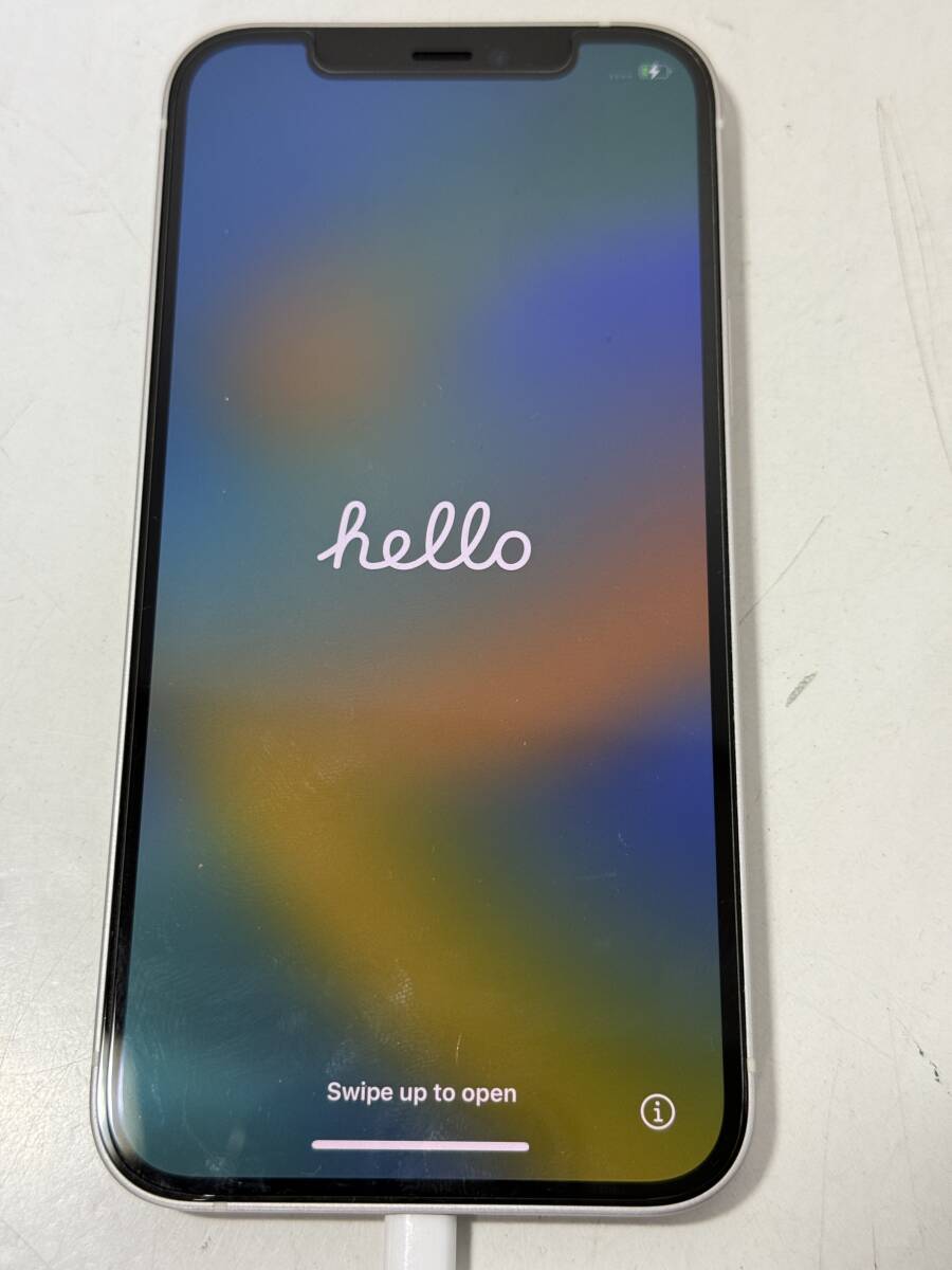 美品 Apple アップル iPhone12 アイフォン12 256GB White A2402 美品 Apple アップル iPhone12 アイフォン12 256GB White A2402