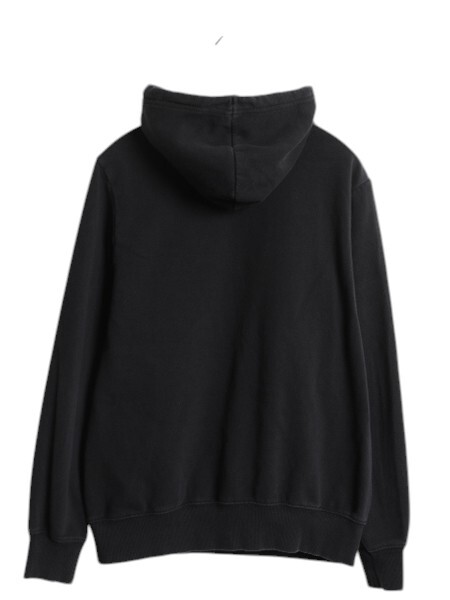 ノースフェイス プリント スウェット フード パーカー メンズ S / The North Face 黒 プルオーバー 里起毛 トレーナー アウトドア ブラック