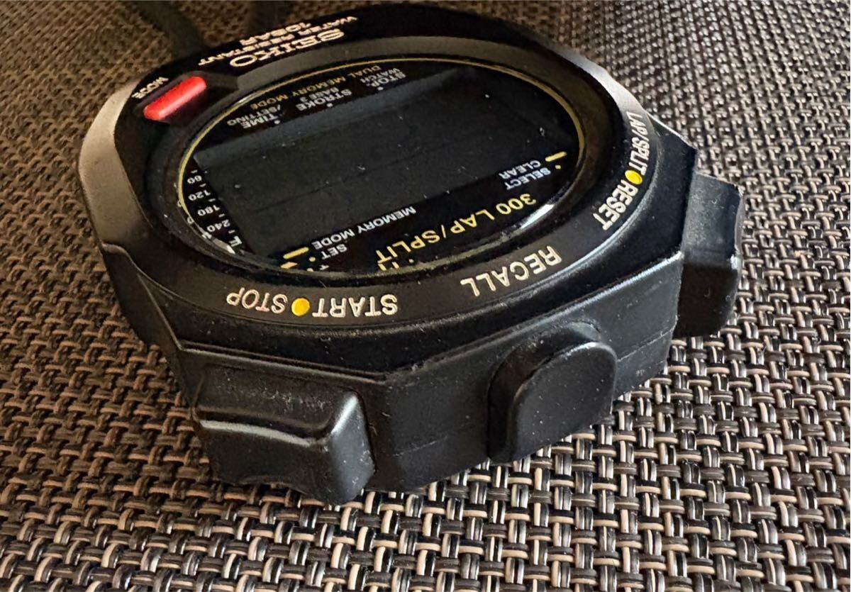 SEIKO ストップウォッチ WATER RESISTANT10bar 防水 セイコー
