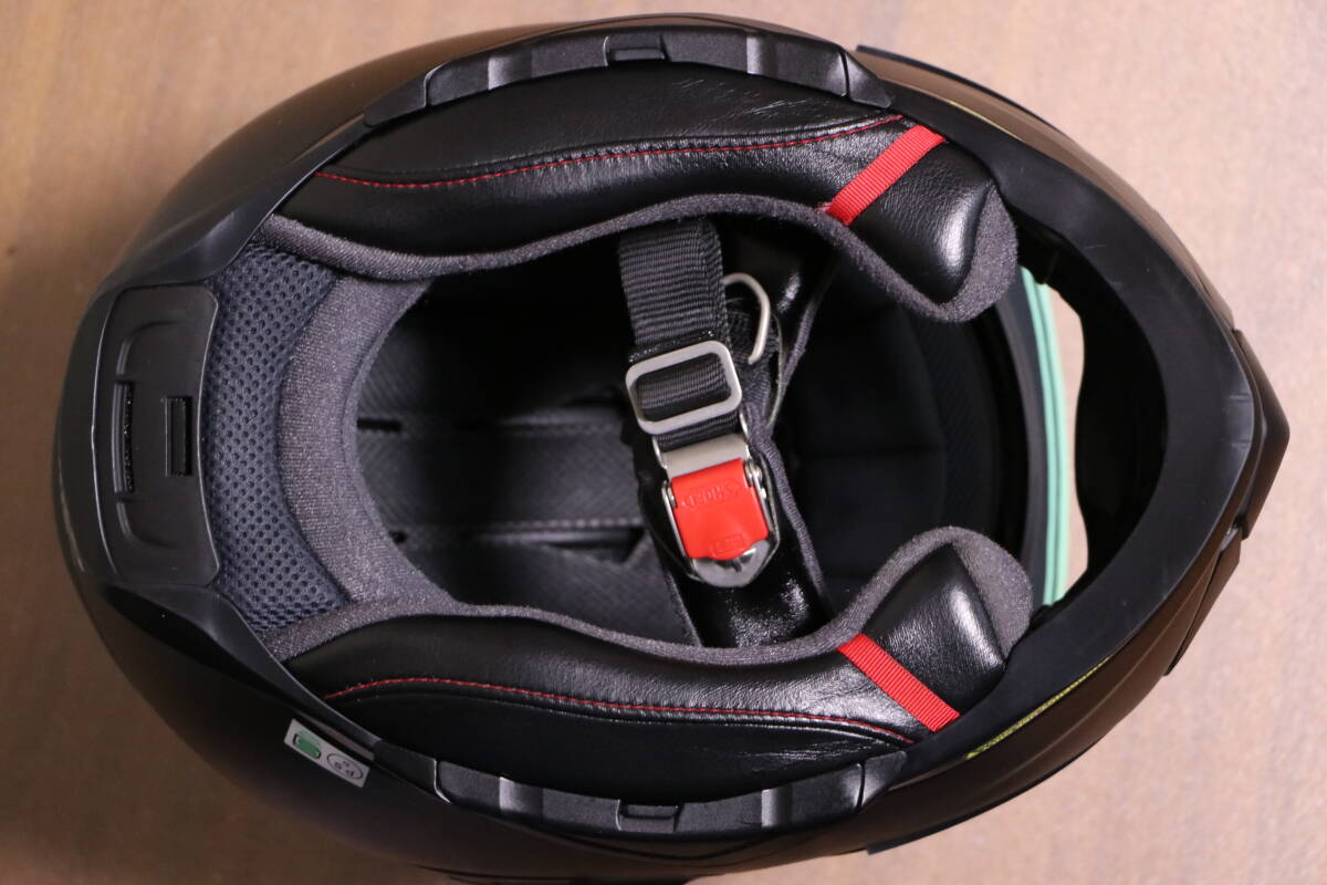 未使用スモーク！SHOEI GT-AirⅡ マットブラック SIZE:M 中古　ショウエイ フルフェイス ヘルメット GT-AIR2