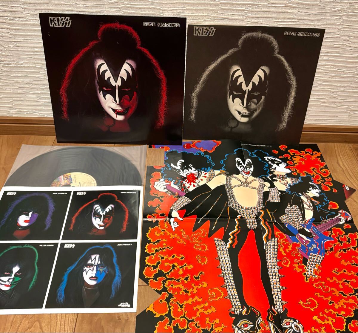 希少☆ポスター付☆KISS/GENE SIMMONS キッス/ジーン・シモンズ 希少☆ポスター付☆KISS/GENE SIMMONS キッス/ジーン・シモンズ
