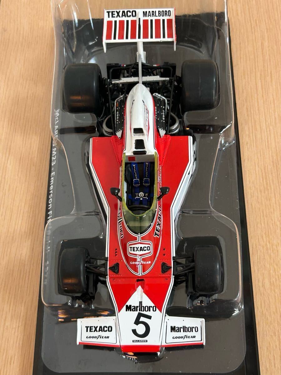 マルボロタバコ仕様 ディアゴスティーニ ビッグスケールF1コレクションNo.17 1/24 マクラーレンM23 エマーソン?フィッティパルディ