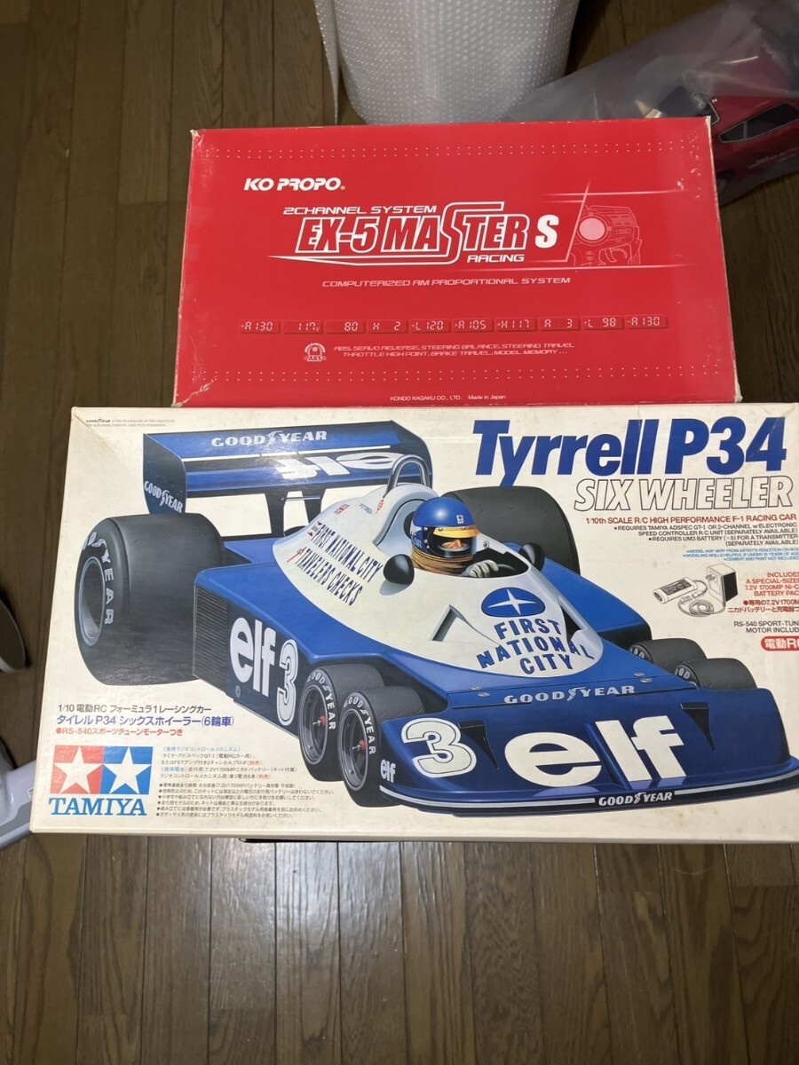 タミヤ タイレル P34 シックスホイラー1/10電動RC 中古品【動作未確認】 Yahoo!オークション - タミヤ タイレル P34 シックスホイラー1