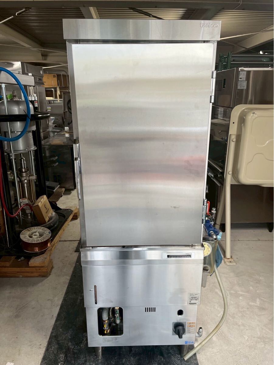 tanico タニコー 縦型 ガス式 蒸し器 TGMH-60 都市ガス 13A用 2018年製 業務用 店舗 工場 法人 厨房機器 蒸し器