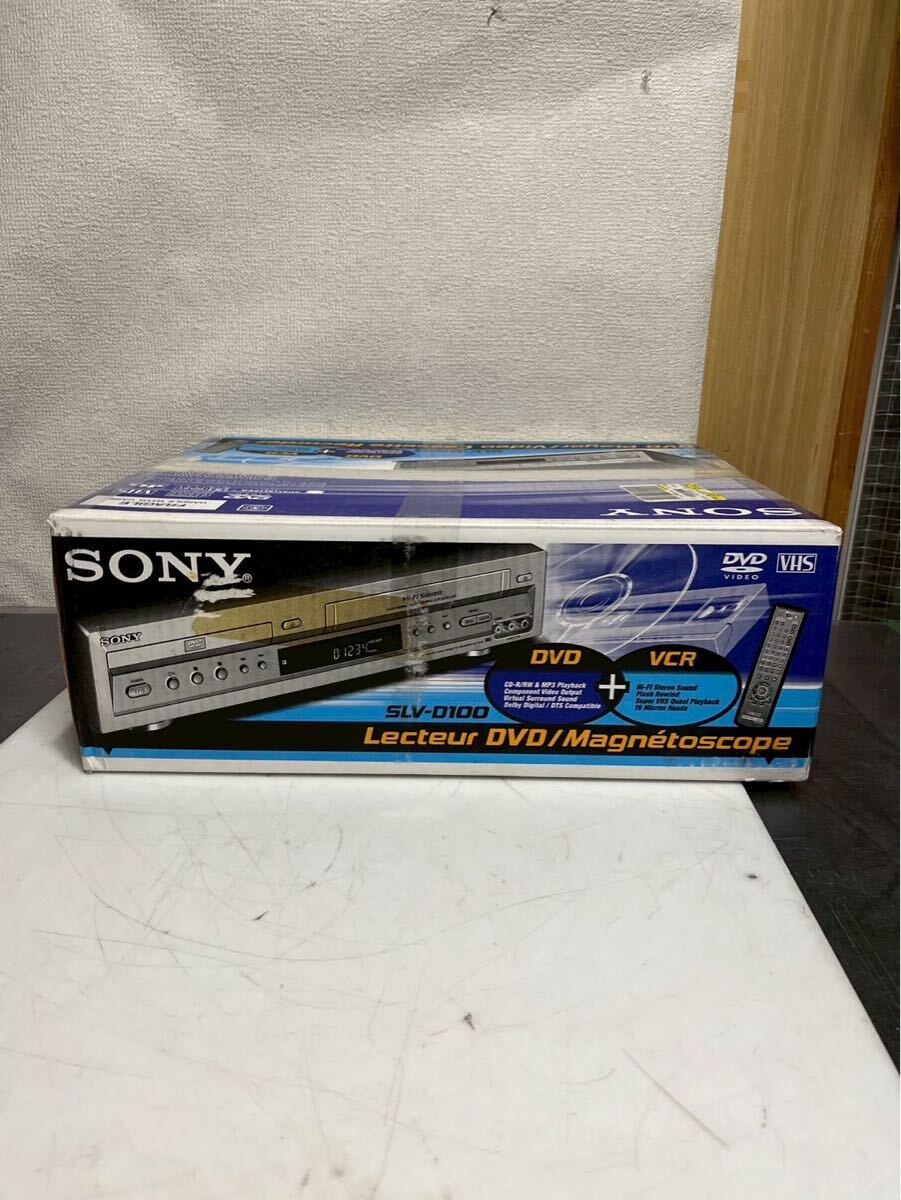 新品未使用 SONY ソニー DVDプレーヤー 一体型VHSビデオ SLV 新品未使用 SONY ソニー DVDプレーヤー 一体型VHSビデオ SLV