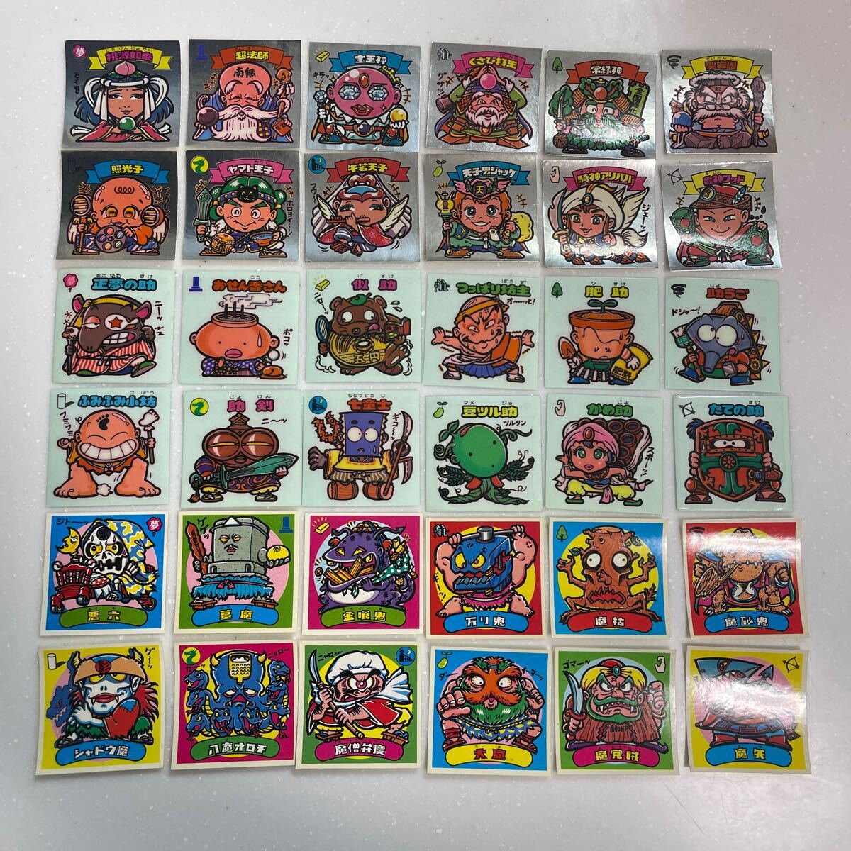 在庫処分 激安 6.ビックリマン出品中!5弾 フルコンプ チョコ 36枚セット その他