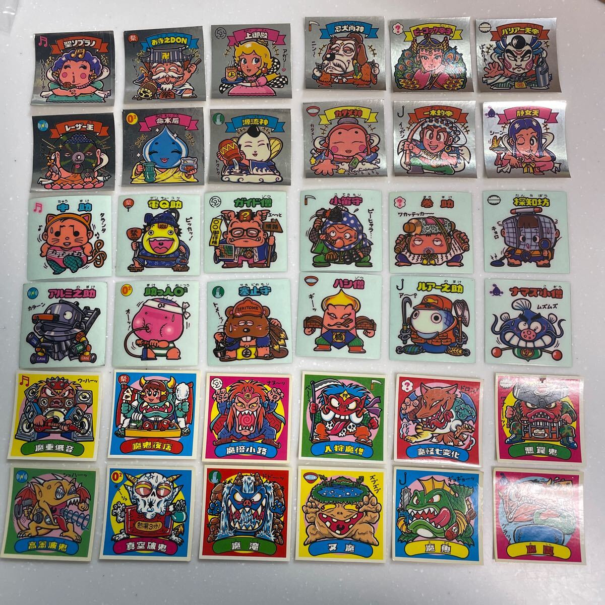 8.ビックリマン出品中!7弾 すくみフルコンプ チョコ 36枚セット 8.ビックリマン出品中!7弾 すくみフルコンプ チョコ 36枚セット